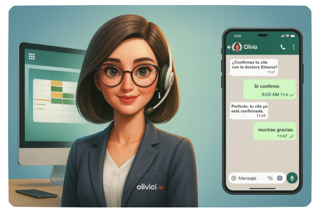 Captura de Olivia Agenda Médica